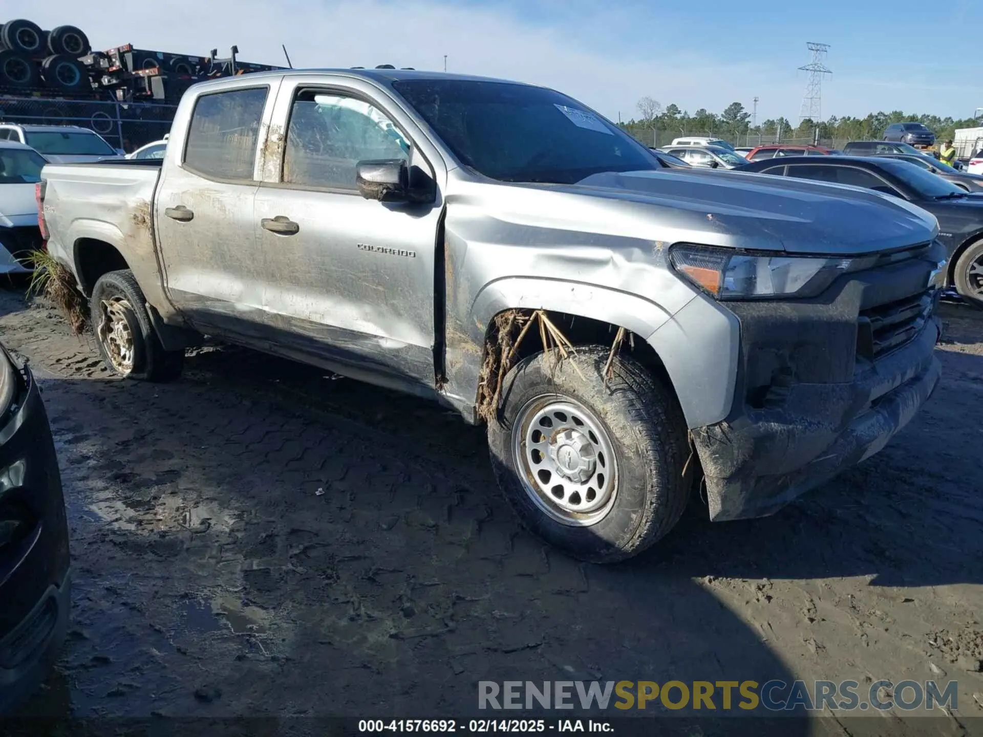 1 fotografías del automóvil dañado 1GCPTBEK8R1131731 CHEVROLET COLORADO 2024