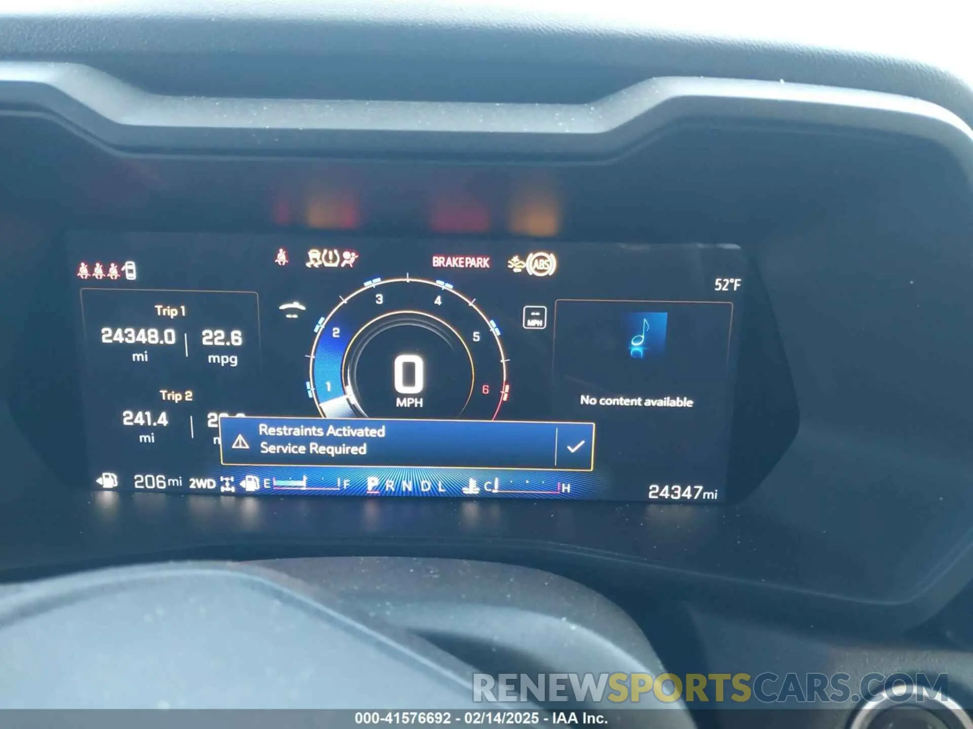 15 fotografías del automóvil dañado 1GCPTBEK8R1131731 CHEVROLET COLORADO 2024