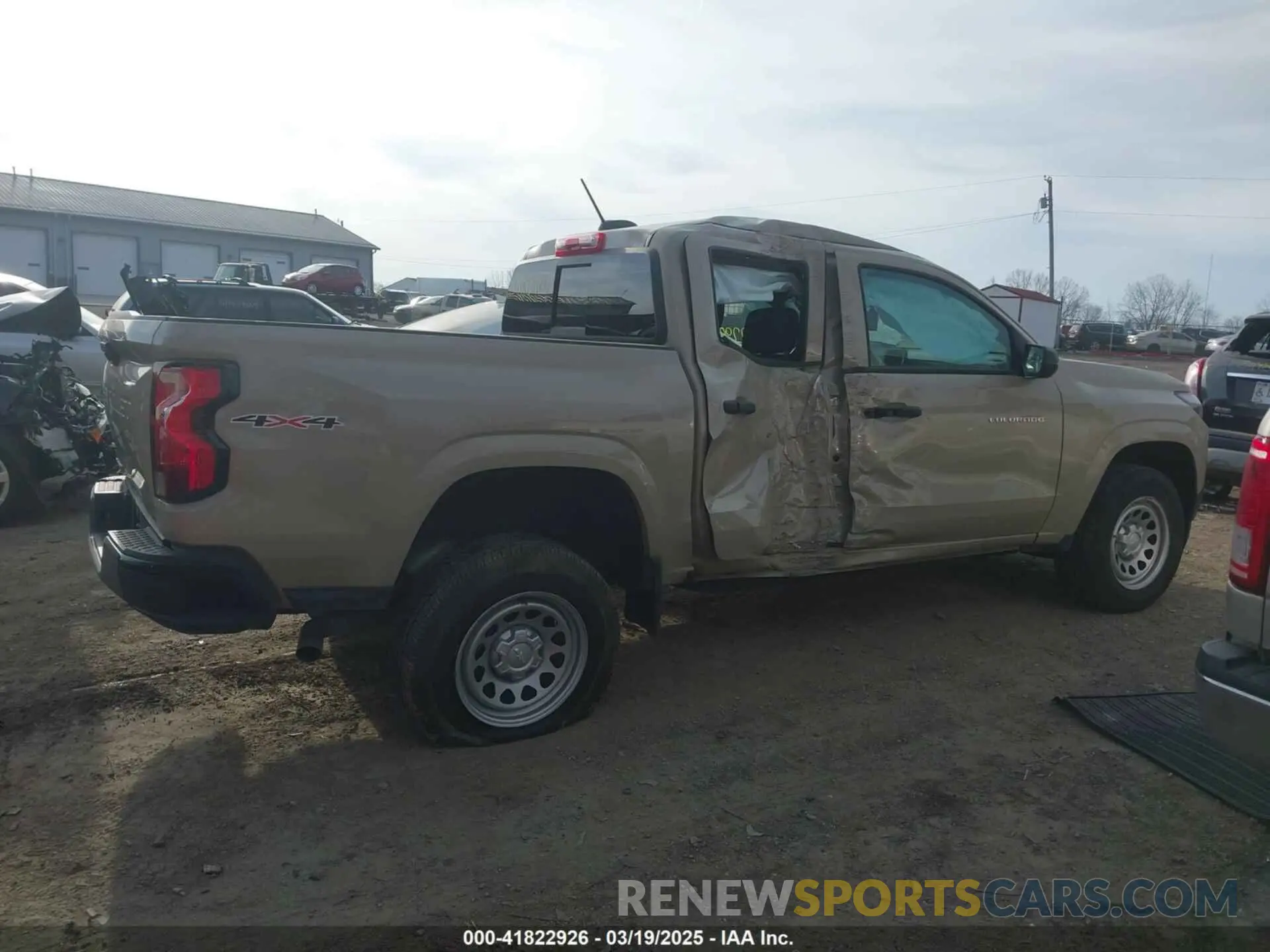12 fotografías del automóvil dañado 1GCPTBEK8R1152174 CHEVROLET COLORADO 2024