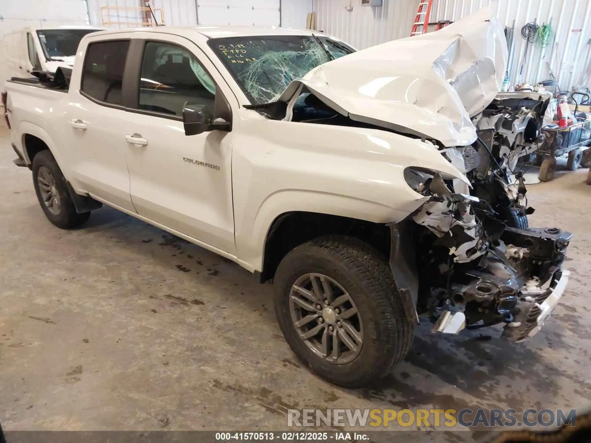1 fotografías del automóvil dañado 1GCPTCEK1R1131804 CHEVROLET COLORADO 2024