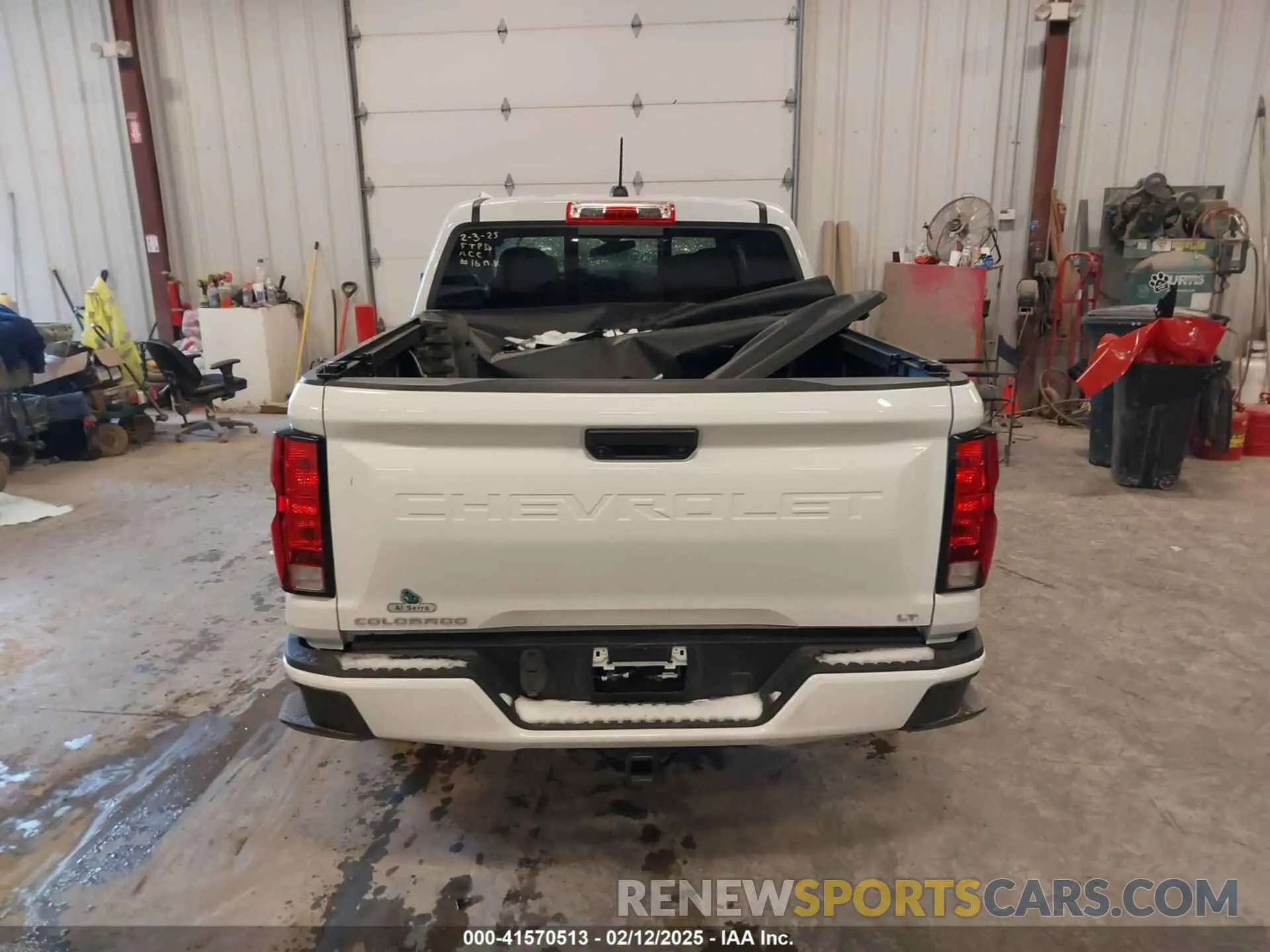16 fotografías del automóvil dañado 1GCPTCEK1R1131804 CHEVROLET COLORADO 2024