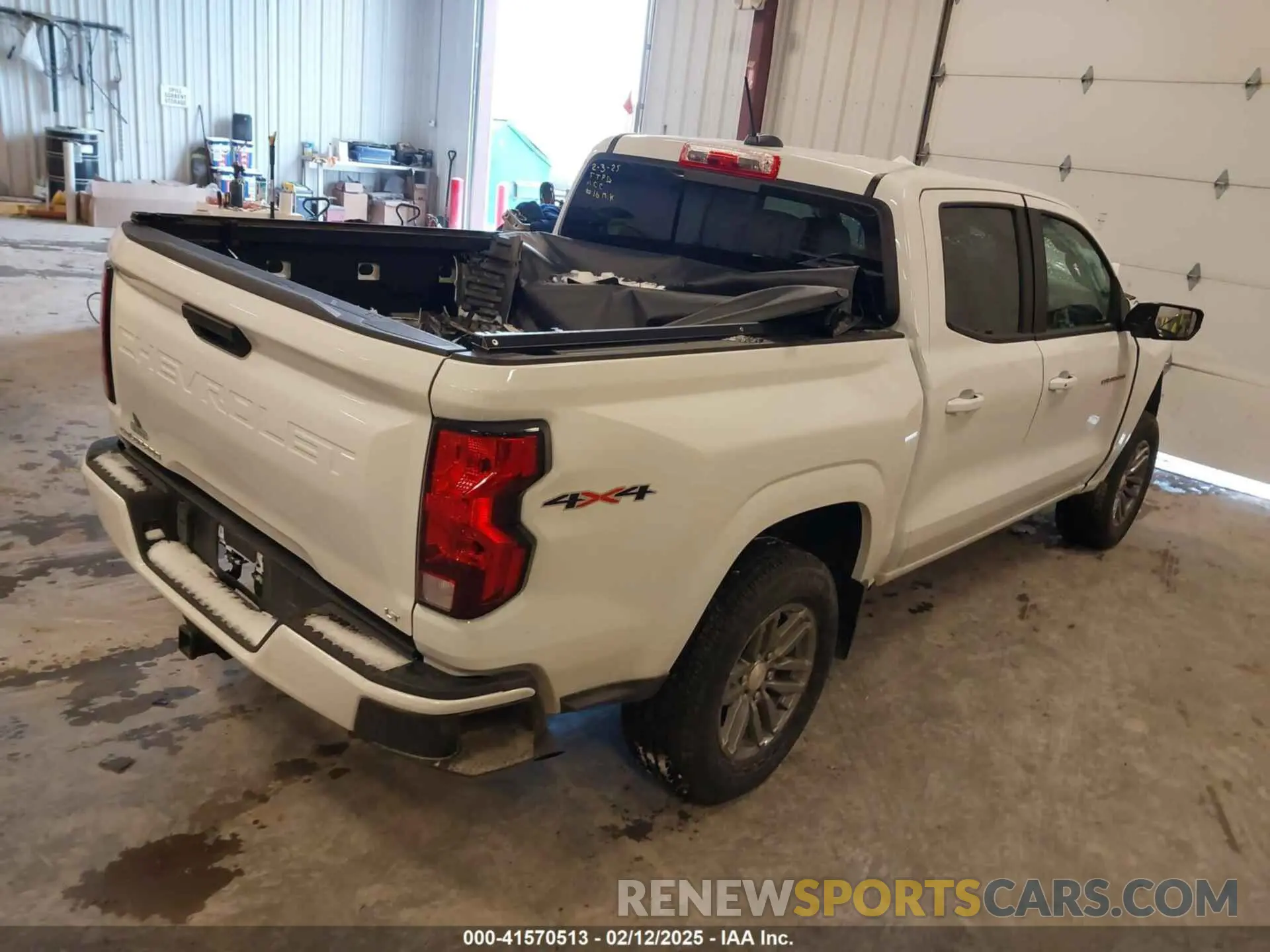 4 fotografías del automóvil dañado 1GCPTCEK1R1131804 CHEVROLET COLORADO 2024
