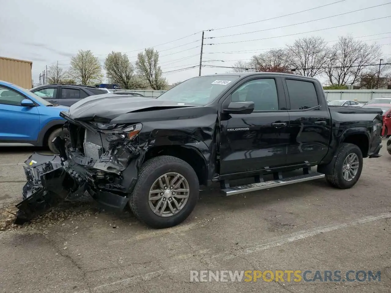 1 fotografías del automóvil dañado 1GCPTCEKXR1144504 CHEVROLET COLORADO 2024