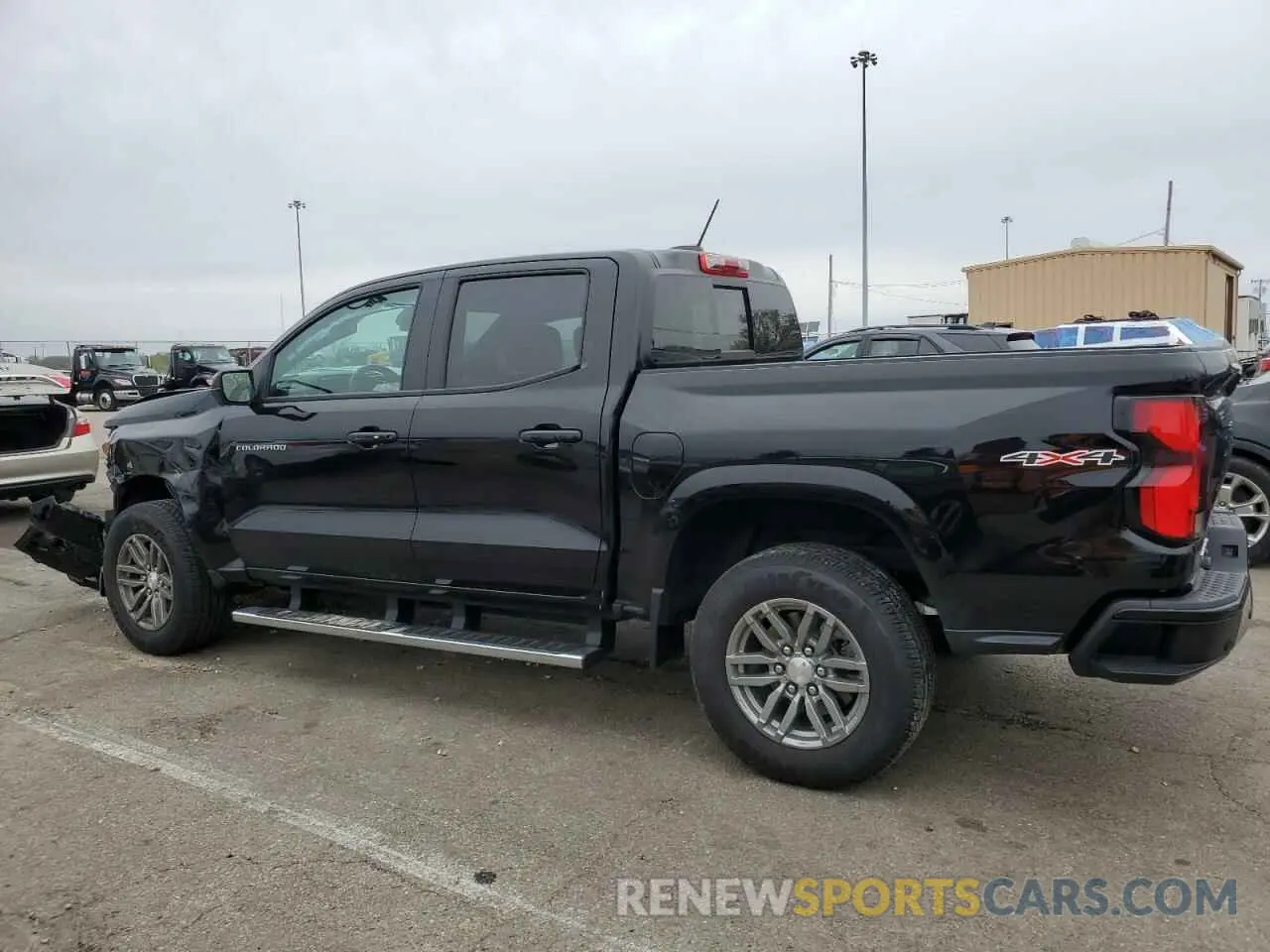 2 fotografías del automóvil dañado 1GCPTCEKXR1144504 CHEVROLET COLORADO 2024