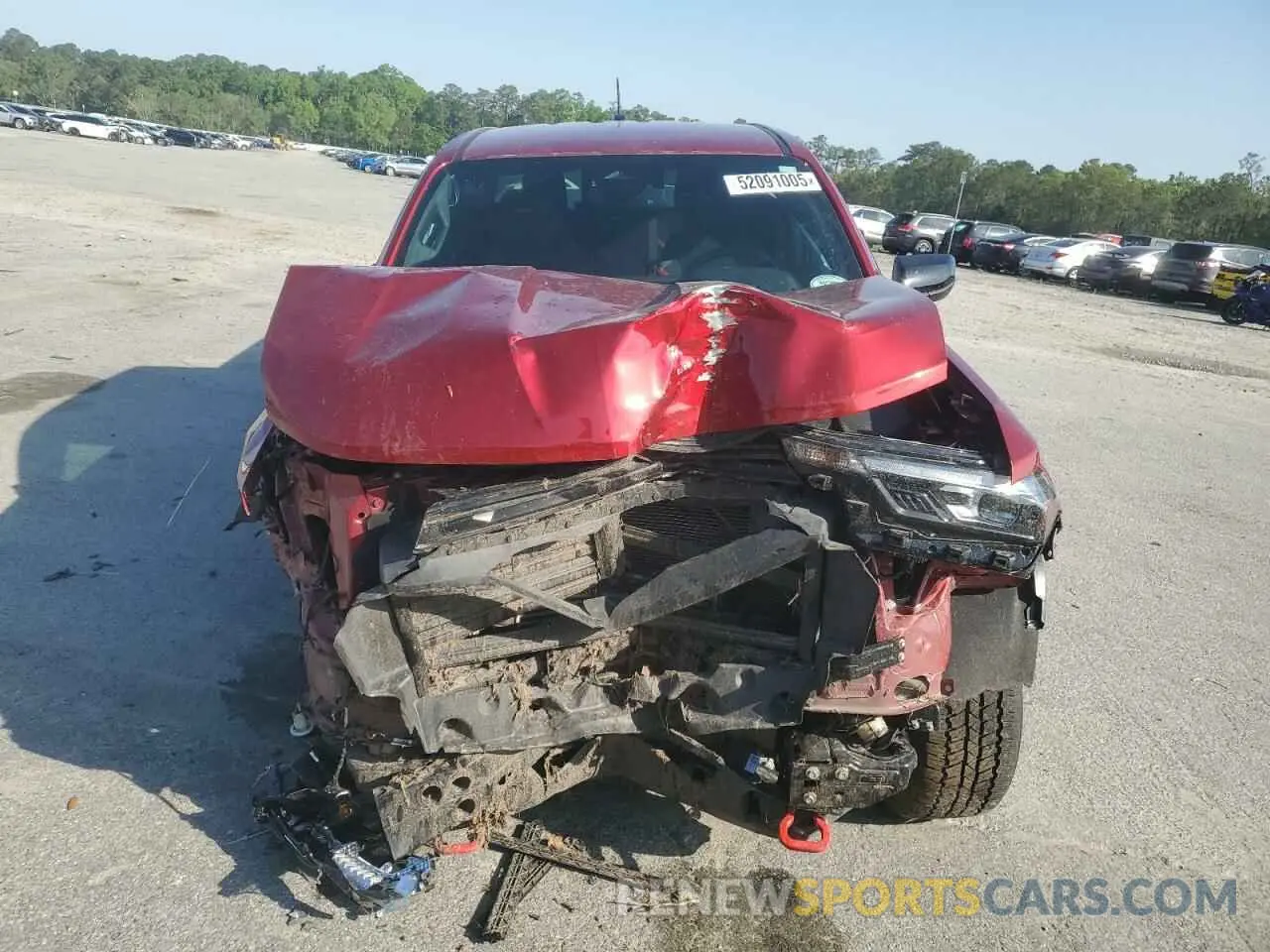 5 fotografías del automóvil dañado 1GCPTDEK0R1123201 CHEVROLET COLORADO 2024