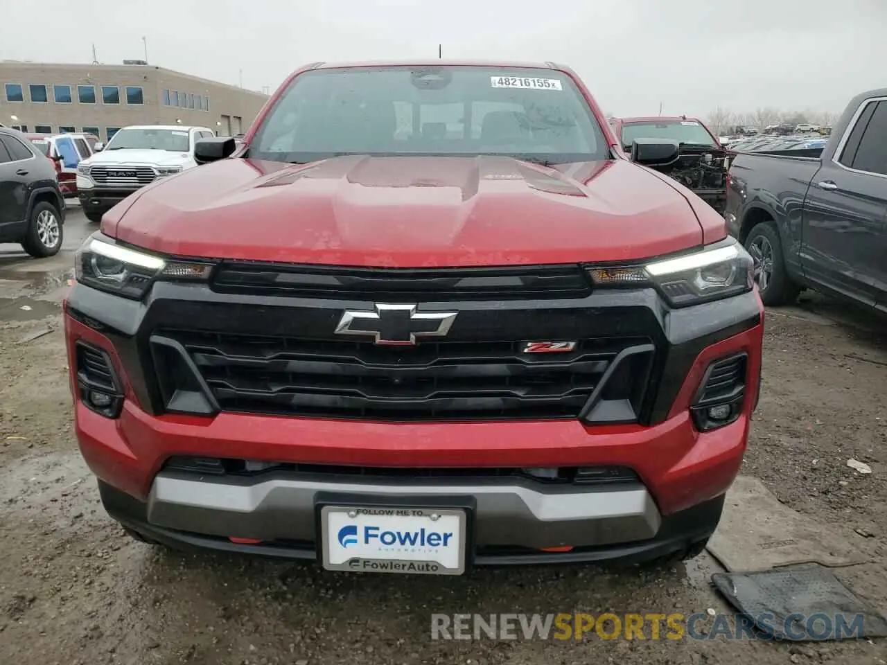 5 fotografías del automóvil dañado 1GCPTDEK3R1110815 CHEVROLET COLORADO 2024