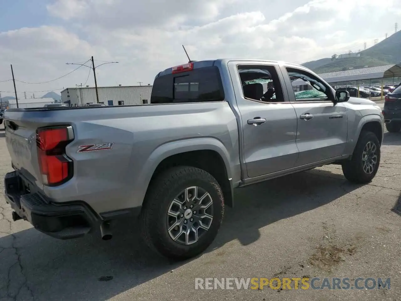3 fotografías del automóvil dañado 1GCPTDEK4R1191193 CHEVROLET COLORADO 2024