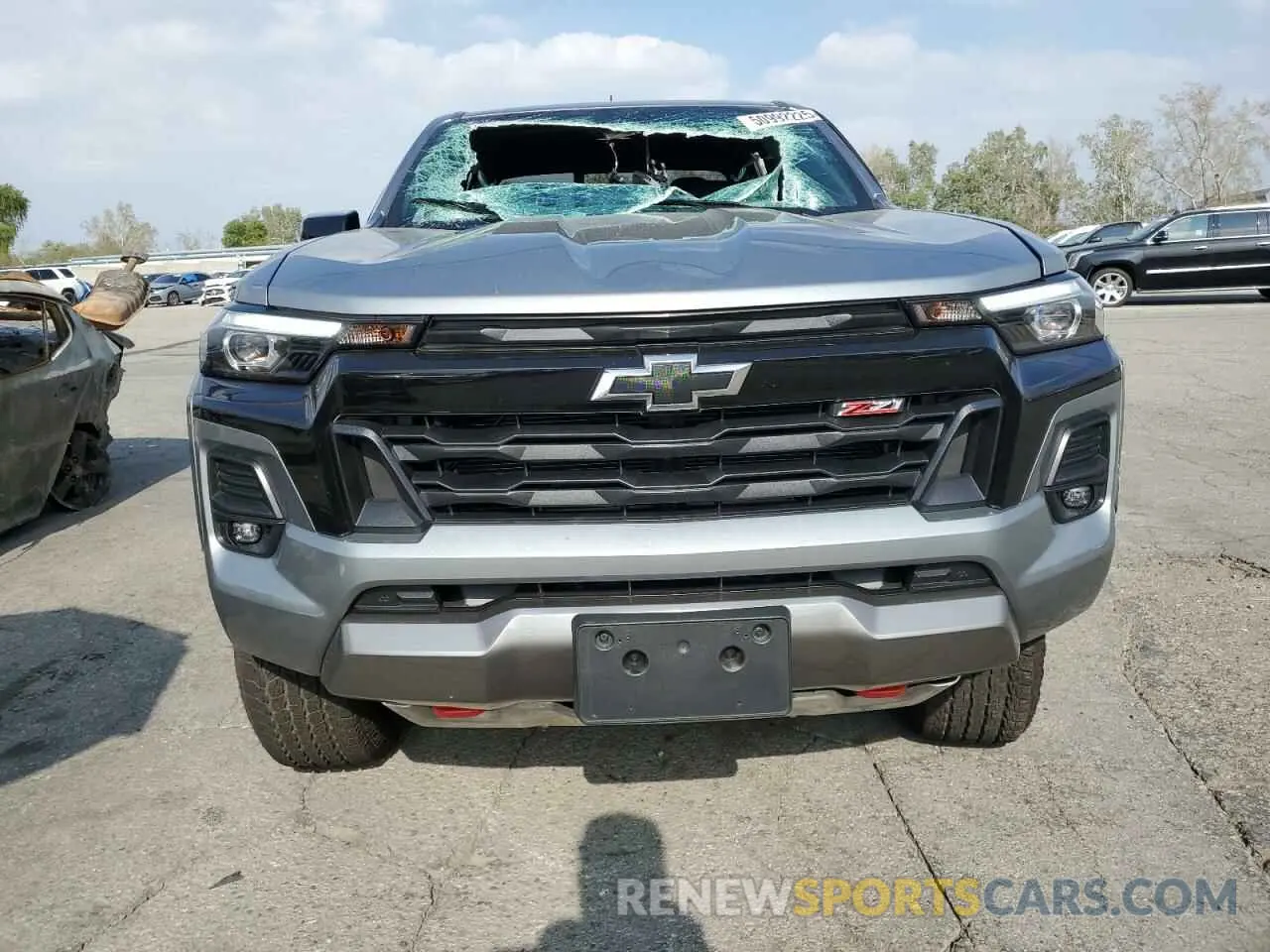 5 fotografías del automóvil dañado 1GCPTDEK4R1191193 CHEVROLET COLORADO 2024