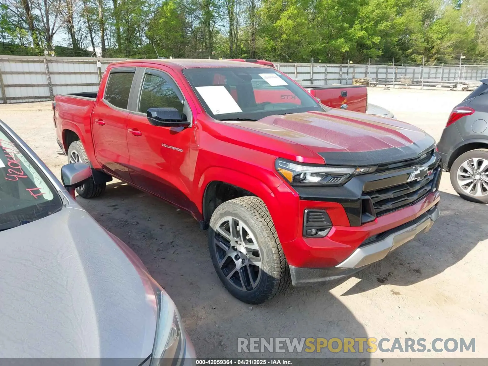 1 fotografías del automóvil dañado 1GCPTDEK8R1119445 CHEVROLET COLORADO 2024