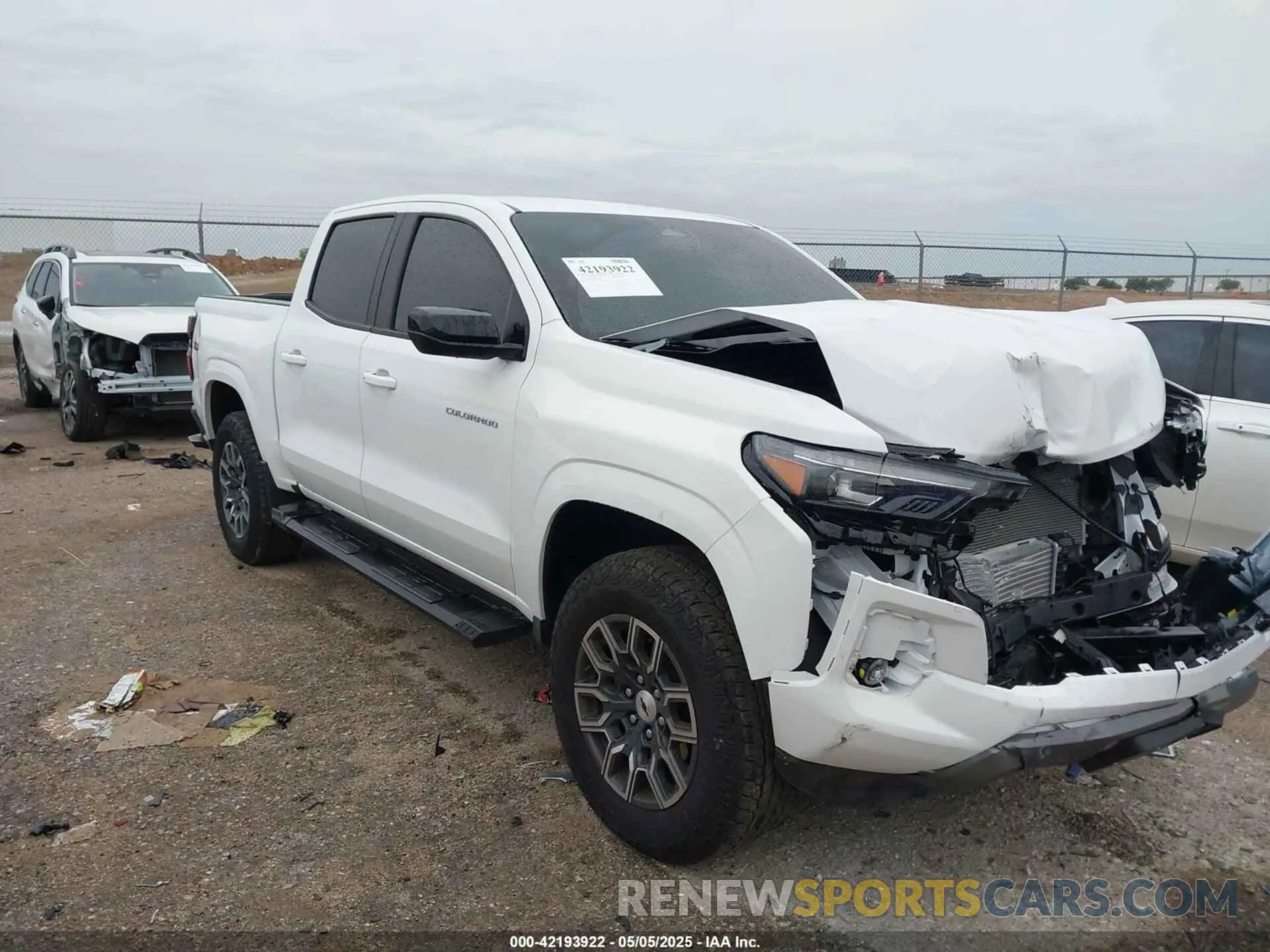 1 fotografías del automóvil dañado 1GCPTDEK8R1231274 CHEVROLET COLORADO 2024
