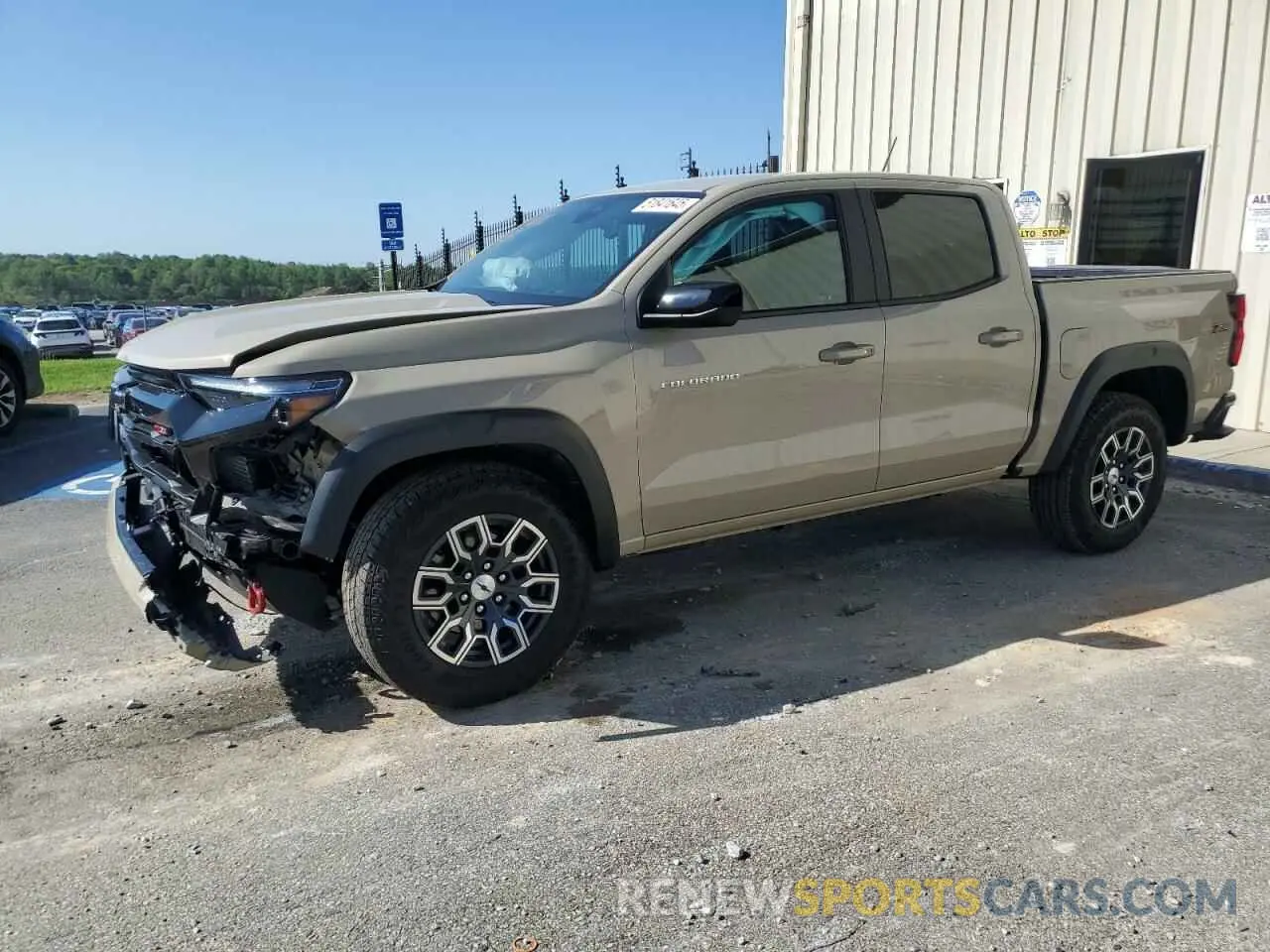 1 fotografías del automóvil dañado 1GCPTDEK9R1117302 CHEVROLET COLORADO 2024