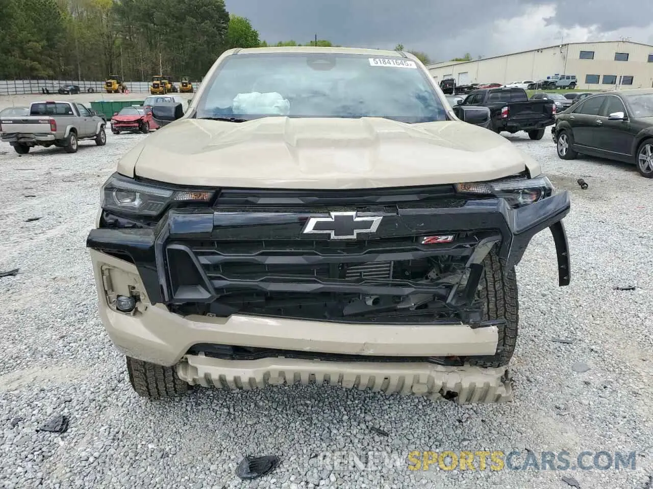 5 fotografías del automóvil dañado 1GCPTDEK9R1117302 CHEVROLET COLORADO 2024