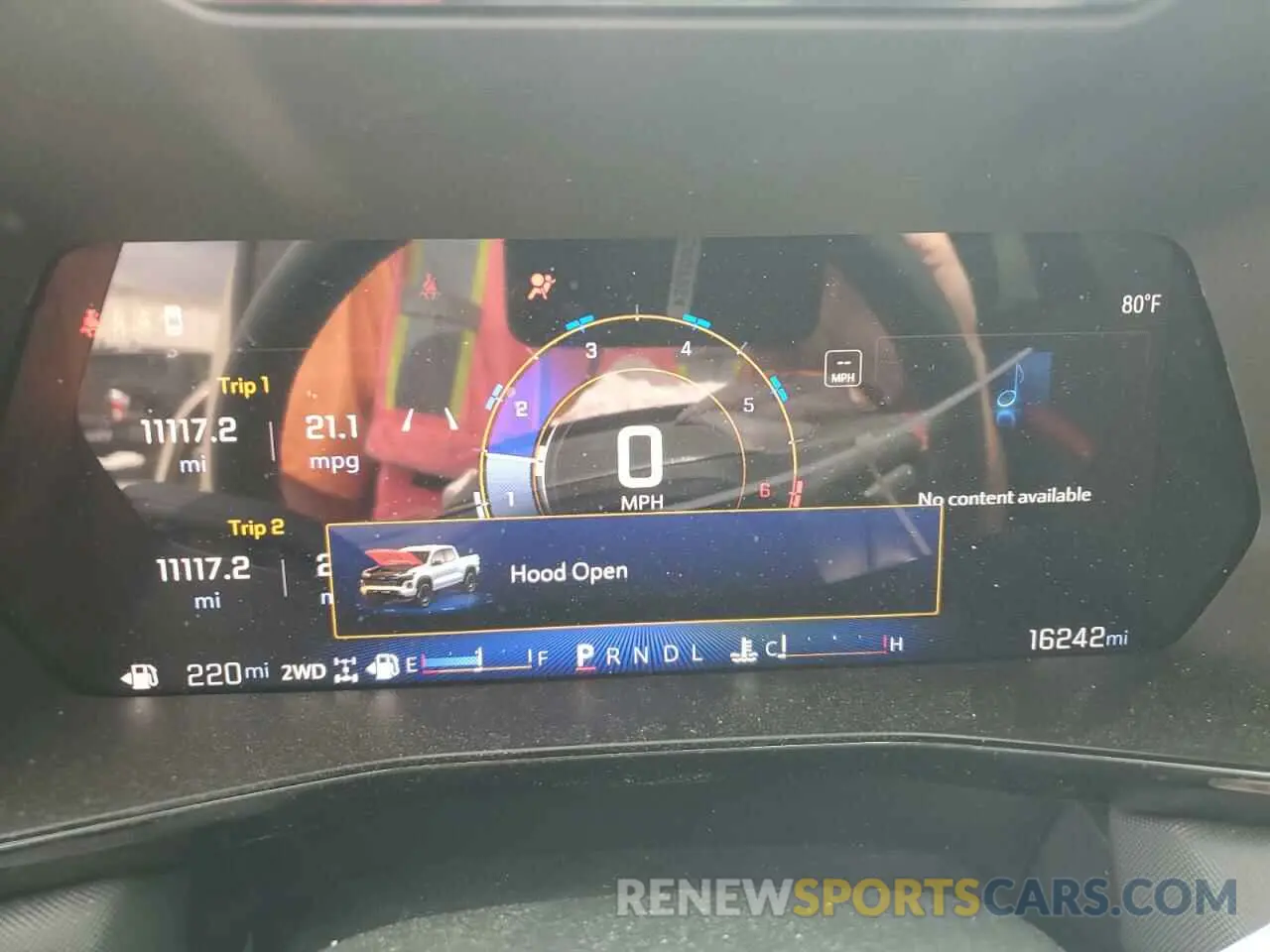 9 fotografías del automóvil dañado 1GCPTDEK9R1117302 CHEVROLET COLORADO 2024