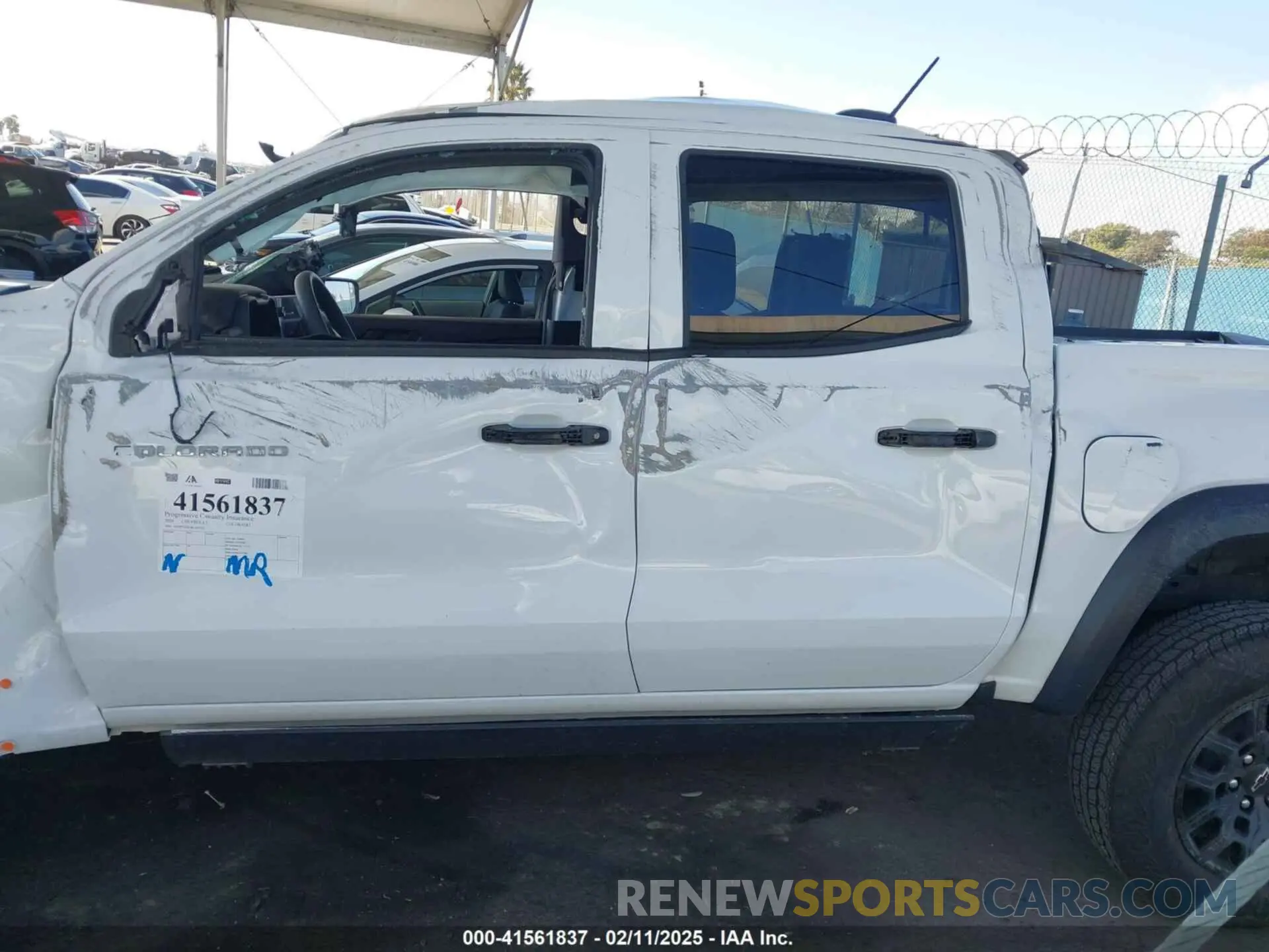 14 fotografías del automóvil dañado 1GCPTEEK3R1247162 CHEVROLET COLORADO 2024