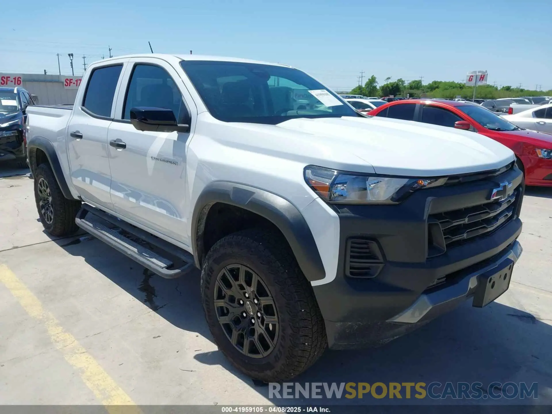 1 fotografías del automóvil dañado 1GCPTEEK9R1161760 CHEVROLET COLORADO 2024