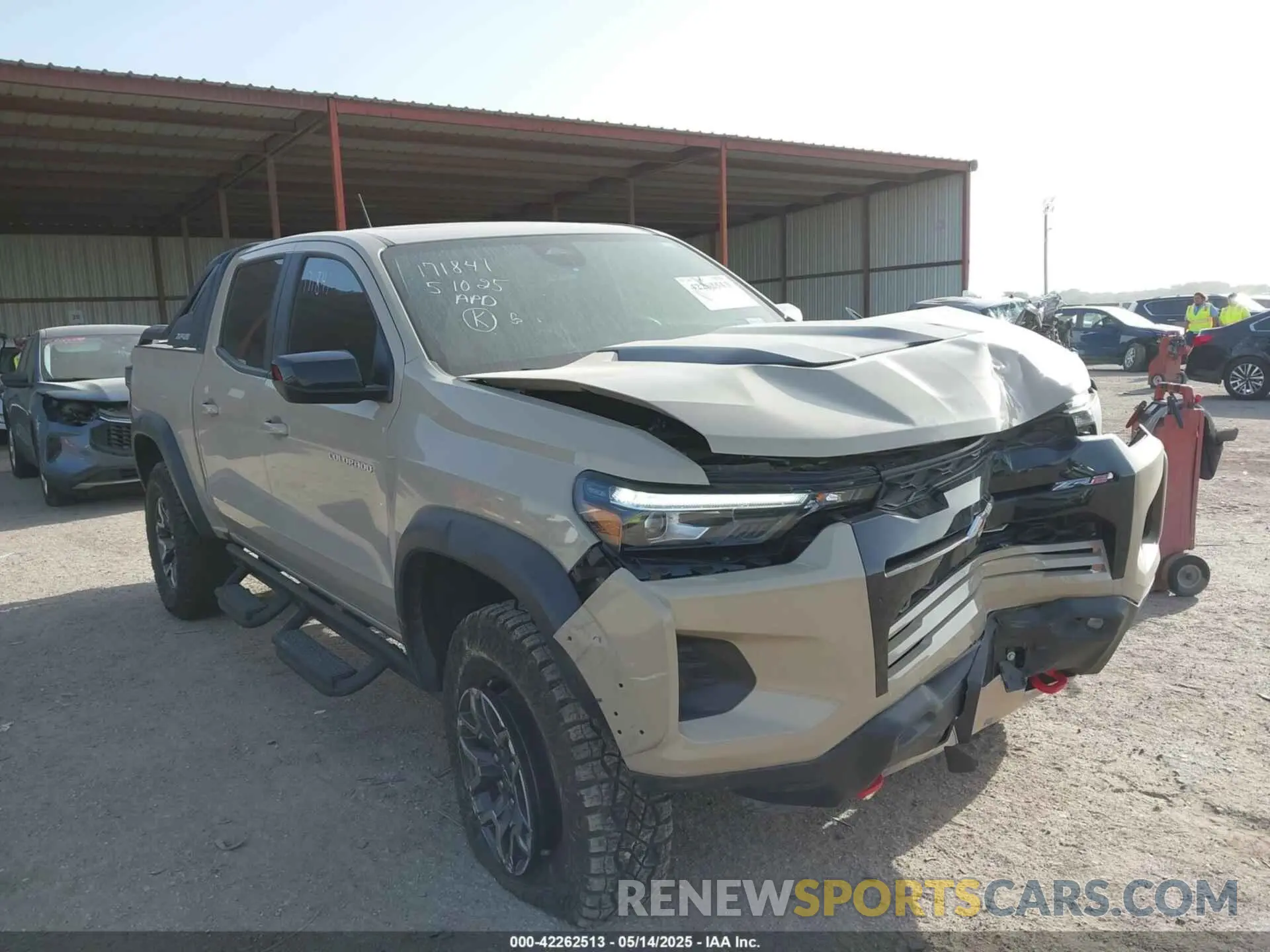 1 fotografías del automóvil dañado 1GCPTFEK4R1145701 CHEVROLET COLORADO 2024