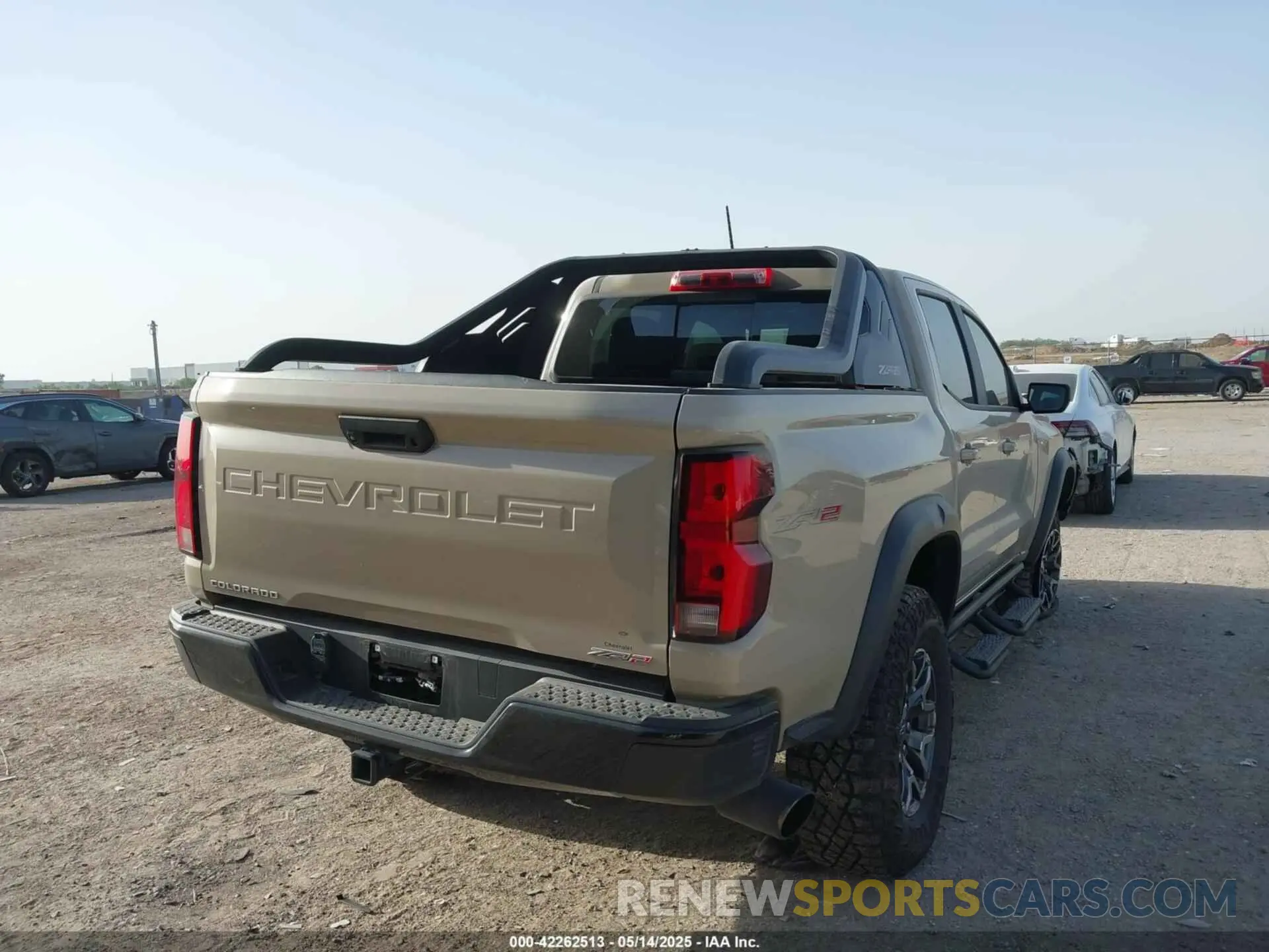 4 fotografías del automóvil dañado 1GCPTFEK4R1145701 CHEVROLET COLORADO 2024