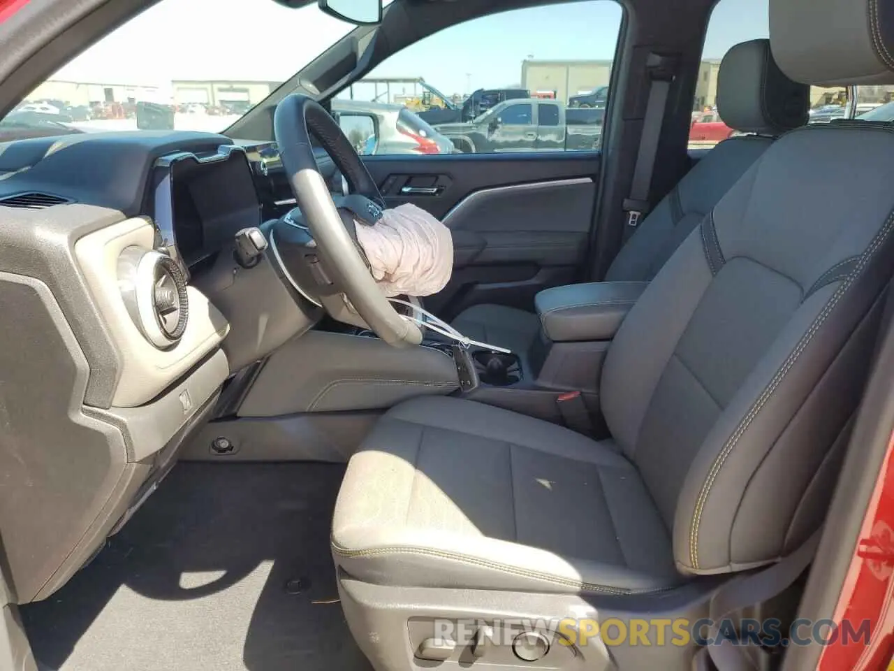 7 fotografías del automóvil dañado 1GCPTFEK5R1275826 CHEVROLET COLORADO 2024