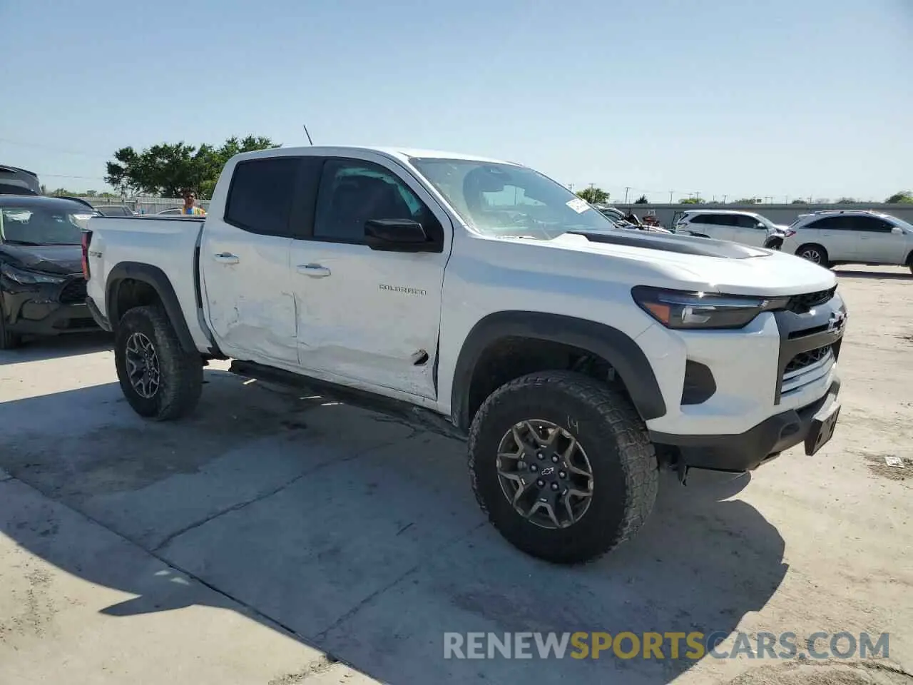 4 fotografías del automóvil dañado 1GCPTFEK8R1194142 CHEVROLET COLORADO 2024