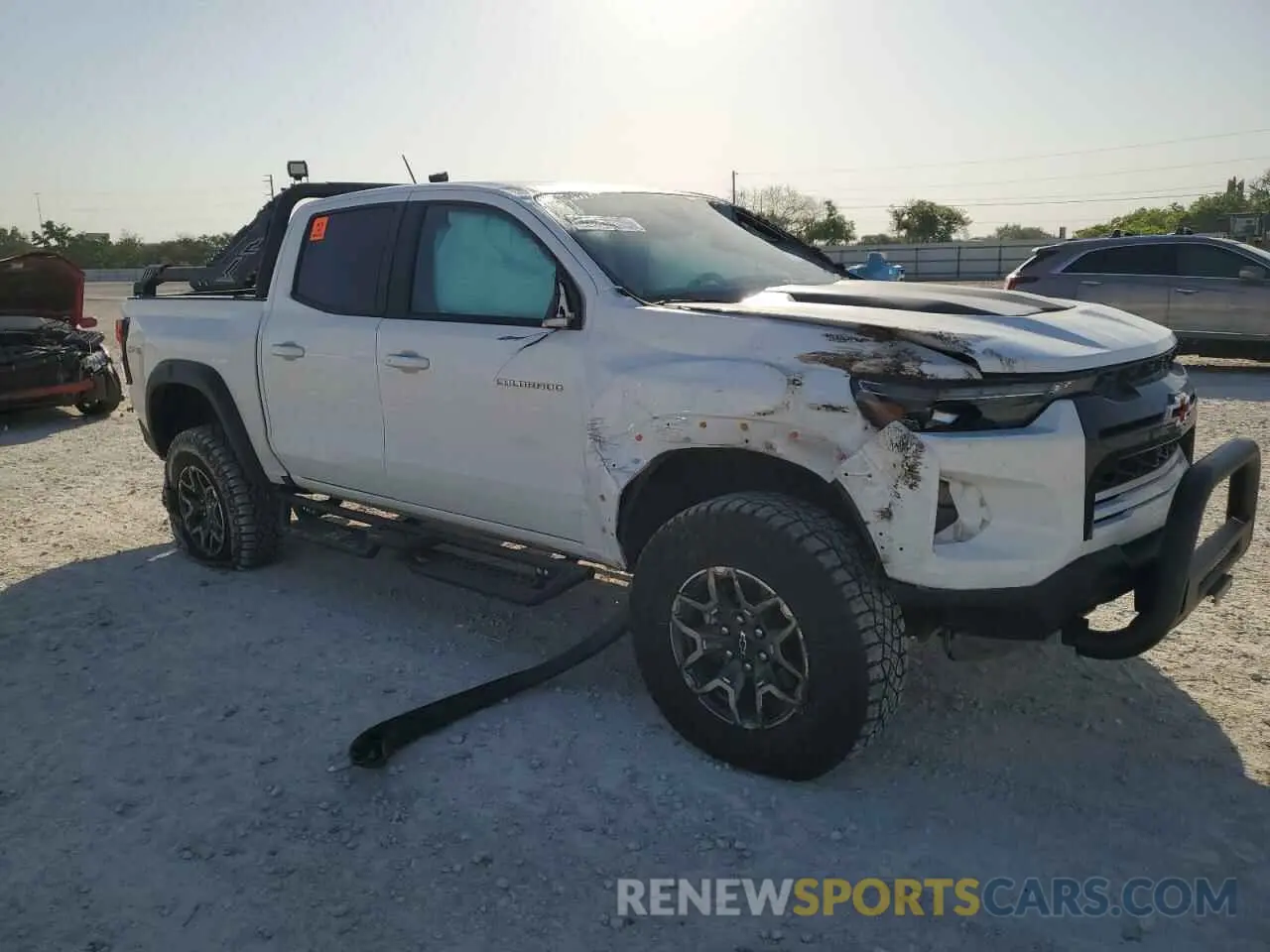 4 fotografías del automóvil dañado 1GCPTFEKXR1111908 CHEVROLET COLORADO 2024