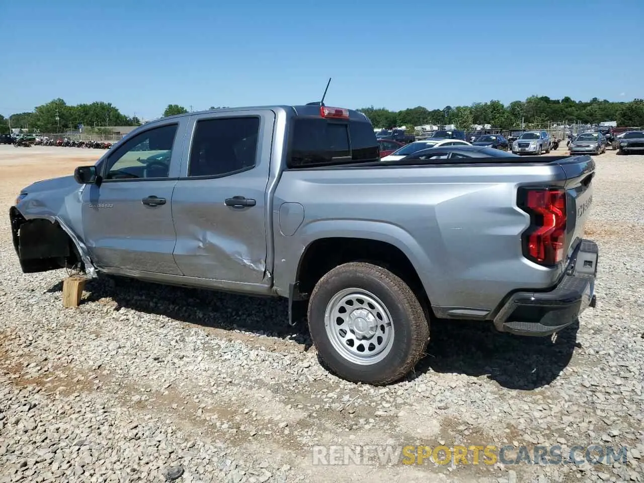 2 fotografías del automóvil dañado 1GCPSBEK0S1139881 CHEVROLET COLORADO 2025