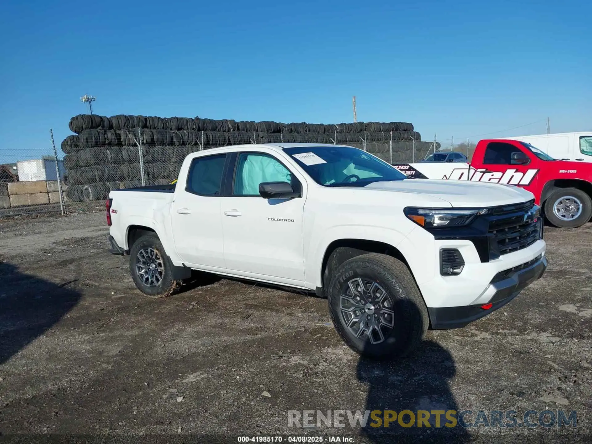 1 fotografías del automóvil dañado 1GCPTDEK1S1170887 CHEVROLET COLORADO 2025
