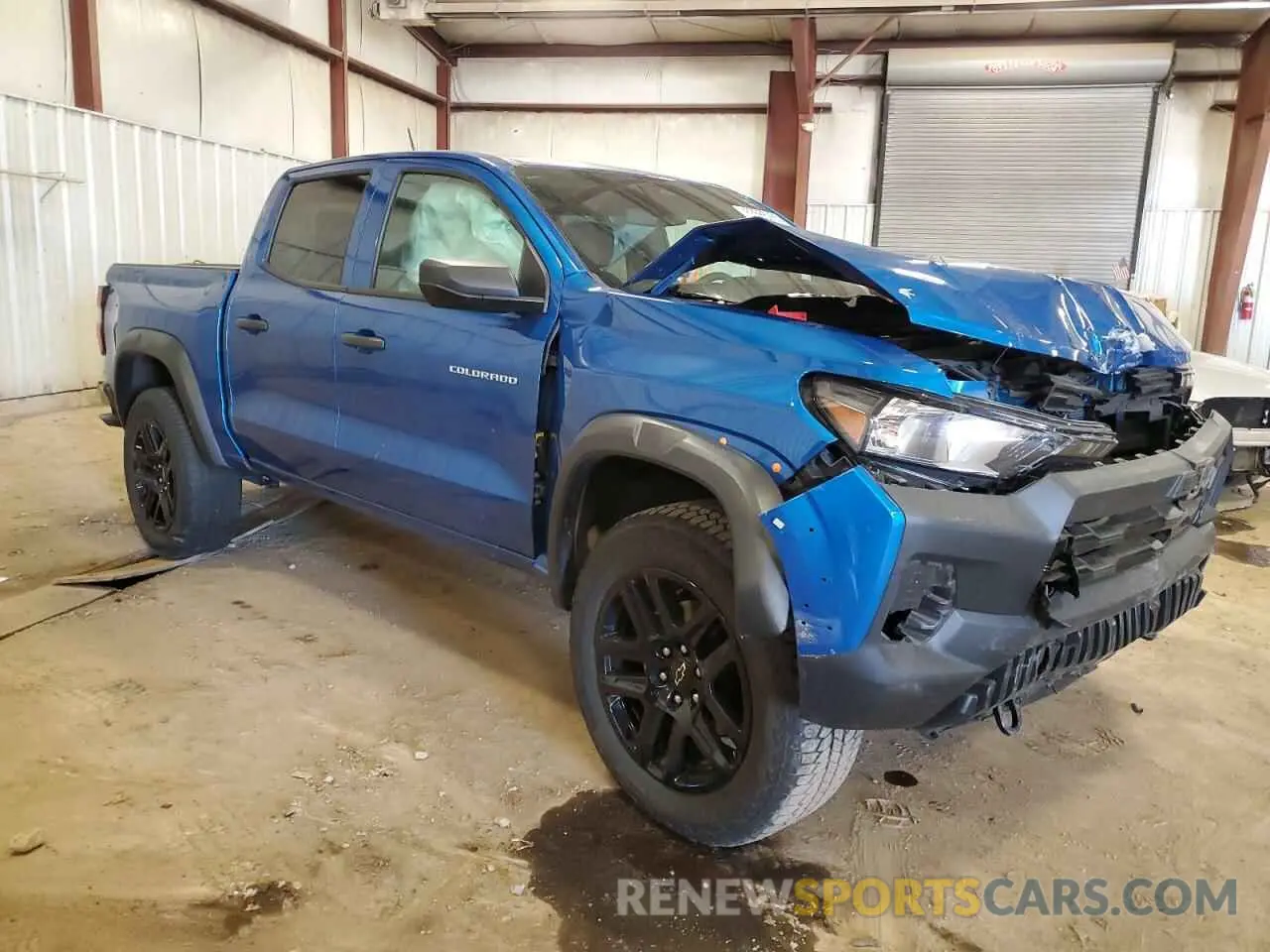 4 fotografías del automóvil dañado 1GCPTEEK1P1126305 CHEVROLET COLORADO T 2023