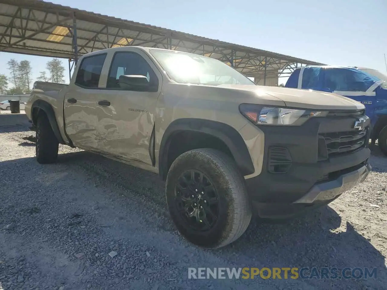 4 fotografías del automóvil dañado 1GCPTEEK5P1157847 CHEVROLET COLORADO T 2023