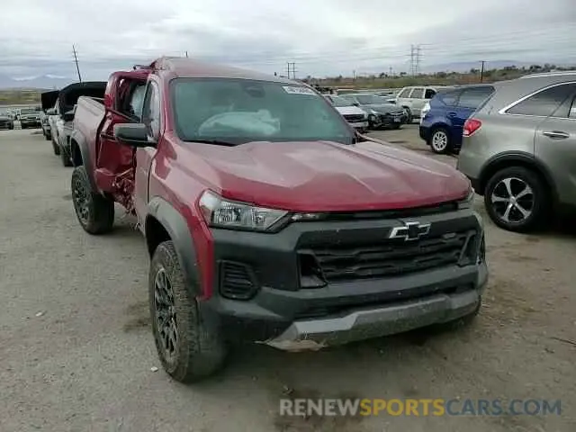 11 fotografías del automóvil dañado 1GCPTEEK1R1203693 CHEVROLET COLORADO T 2024