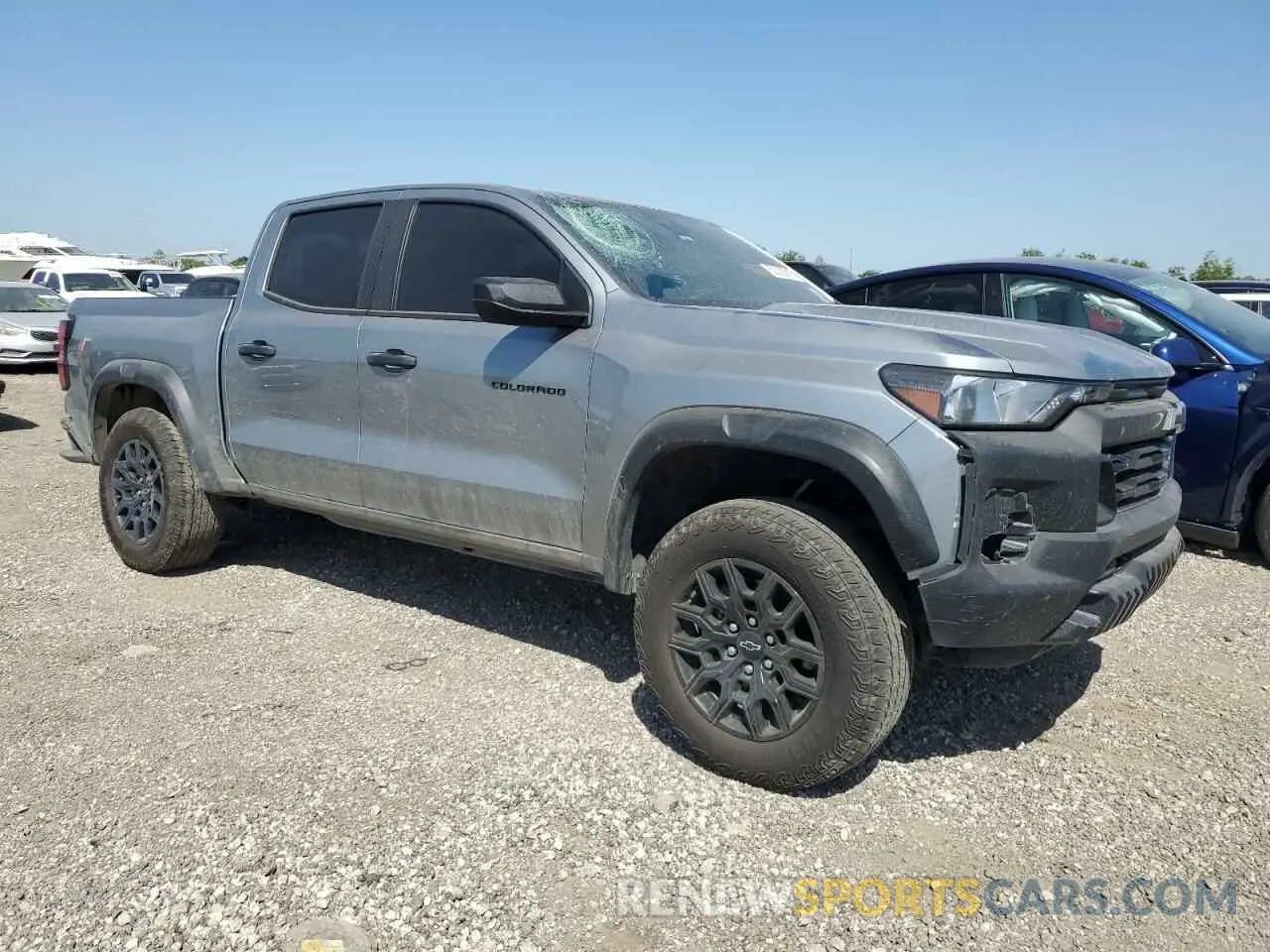 4 fotografías del automóvil dañado 1GCPTEEK5R1129596 CHEVROLET COLORADO T 2024