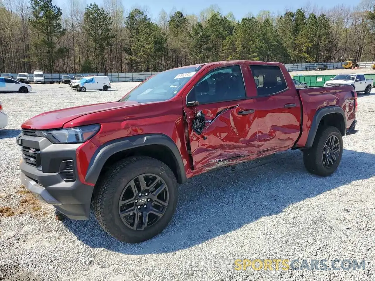 1 fotografías del automóvil dañado 1GCPTEEK5R1269700 CHEVROLET COLORADO T 2024