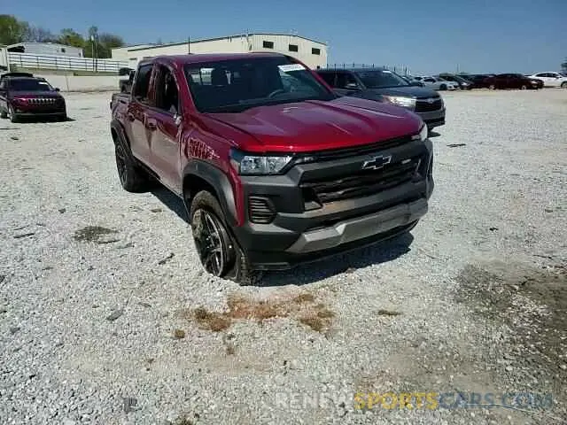 11 fotografías del automóvil dañado 1GCPTEEK5R1269700 CHEVROLET COLORADO T 2024