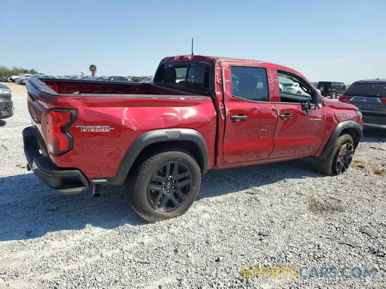 3 fotografías del automóvil dañado 1GCPTEEK5R1269700 CHEVROLET COLORADO T 2024