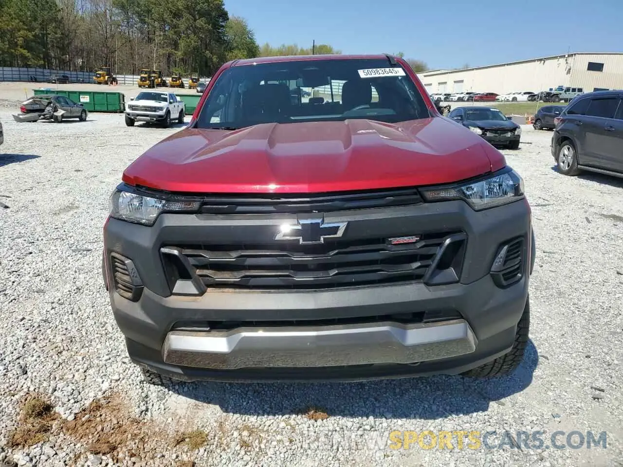 5 fotografías del automóvil dañado 1GCPTEEK5R1269700 CHEVROLET COLORADO T 2024