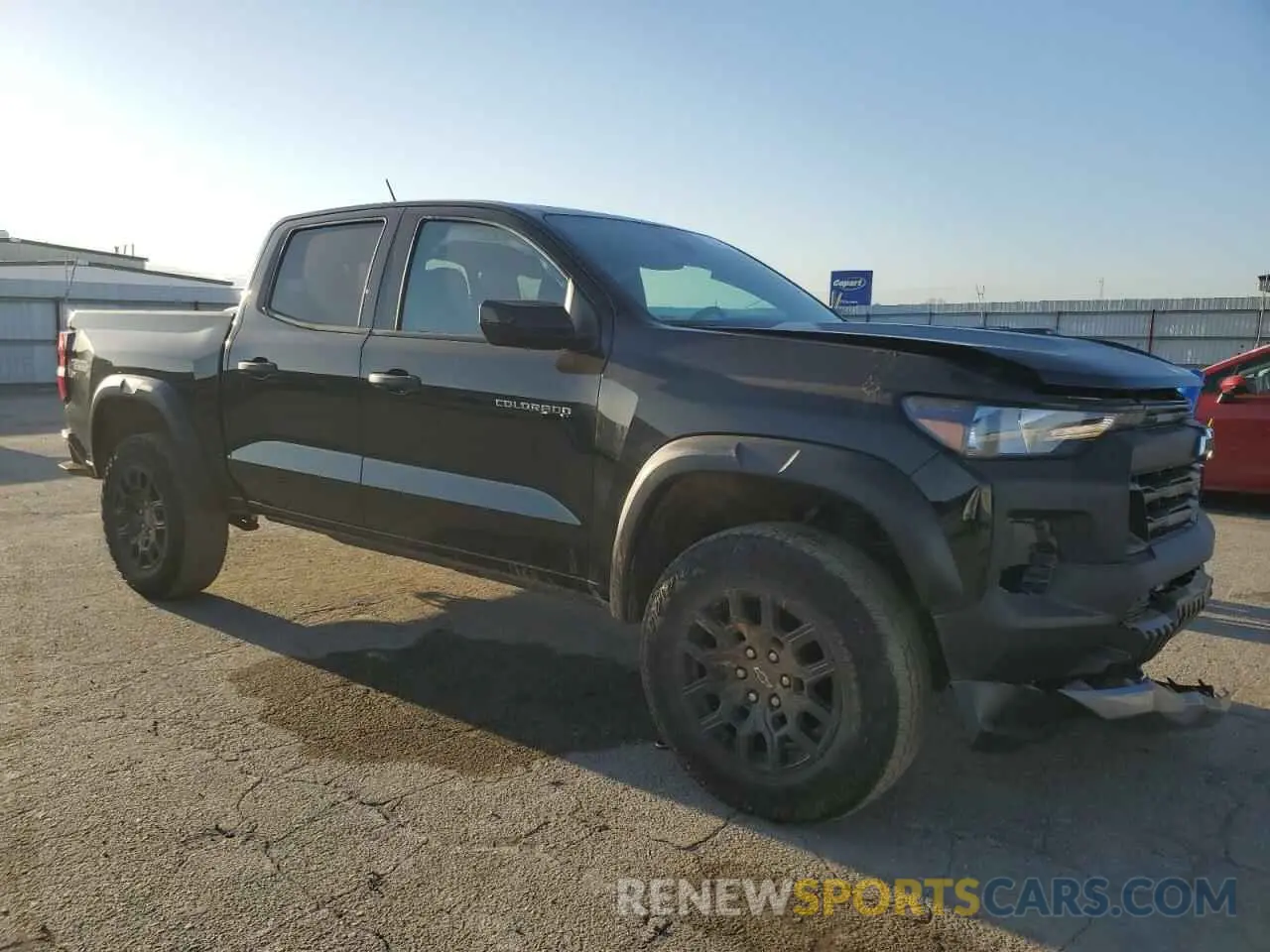 4 fotografías del automóvil dañado 1GCPTEEK8R1252776 CHEVROLET COLORADO T 2024