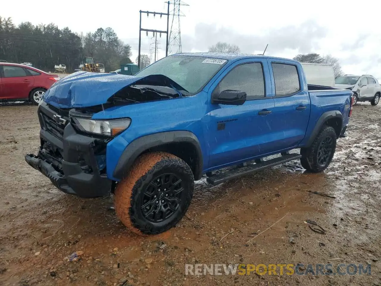 1 fotografías del automóvil dañado 1GCPTEEK9R1242936 CHEVROLET COLORADO T 2024