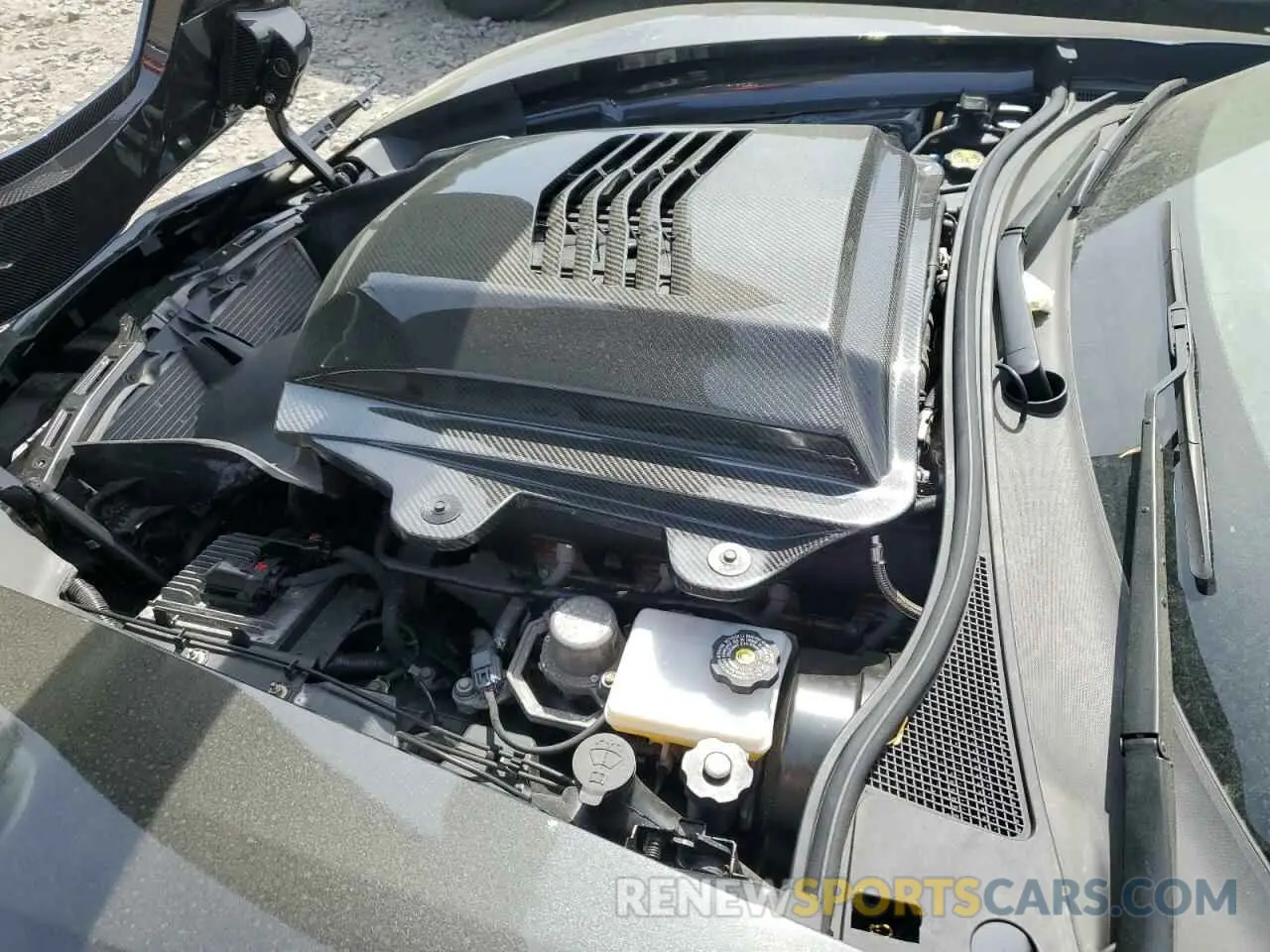11 fotografías del automóvil dañado 1G1Y42D95K5800576 CHEVROLET CORVETTE 2019