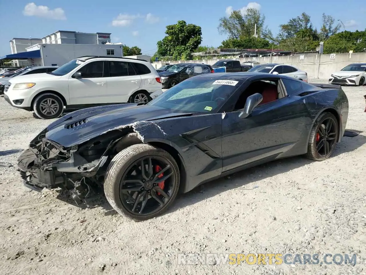 1 fotografías del automóvil dañado 1G1YB2D71K5114247 CHEVROLET CORVETTE 2019