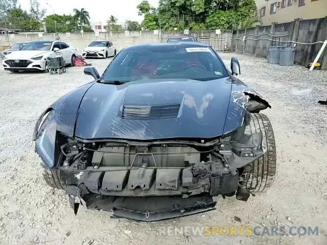 13 fotografías del automóvil dañado 1G1YB2D71K5114247 CHEVROLET CORVETTE 2019