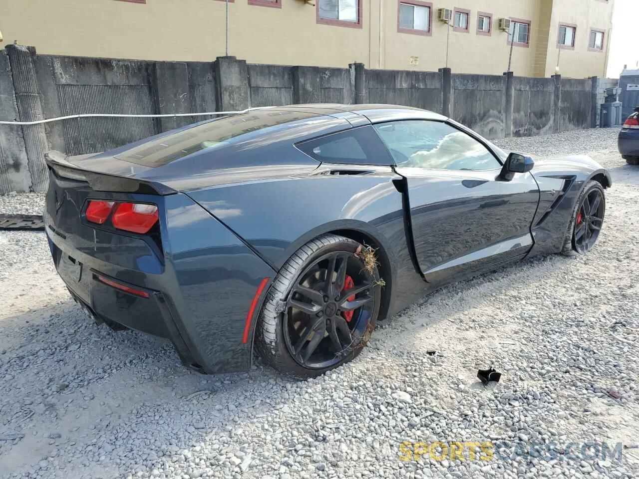 3 fotografías del automóvil dañado 1G1YB2D71K5114247 CHEVROLET CORVETTE 2019