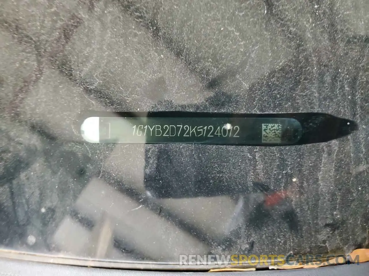 12 fotografías del automóvil dañado 1G1YB2D72K5124012 CHEVROLET CORVETTE 2019