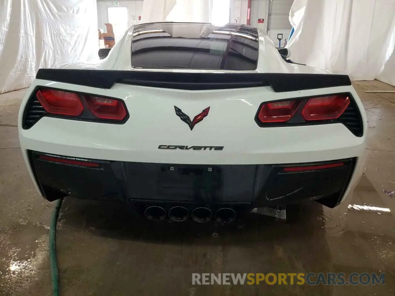 6 fotografías del automóvil dañado 1G1YB2D72K5124012 CHEVROLET CORVETTE 2019