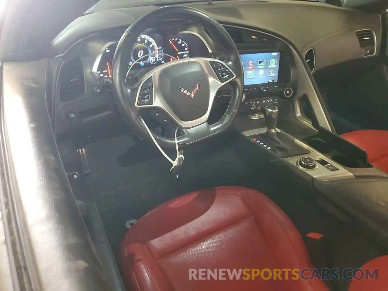 8 fotografías del automóvil dañado 1G1YB2D72K5124012 CHEVROLET CORVETTE 2019