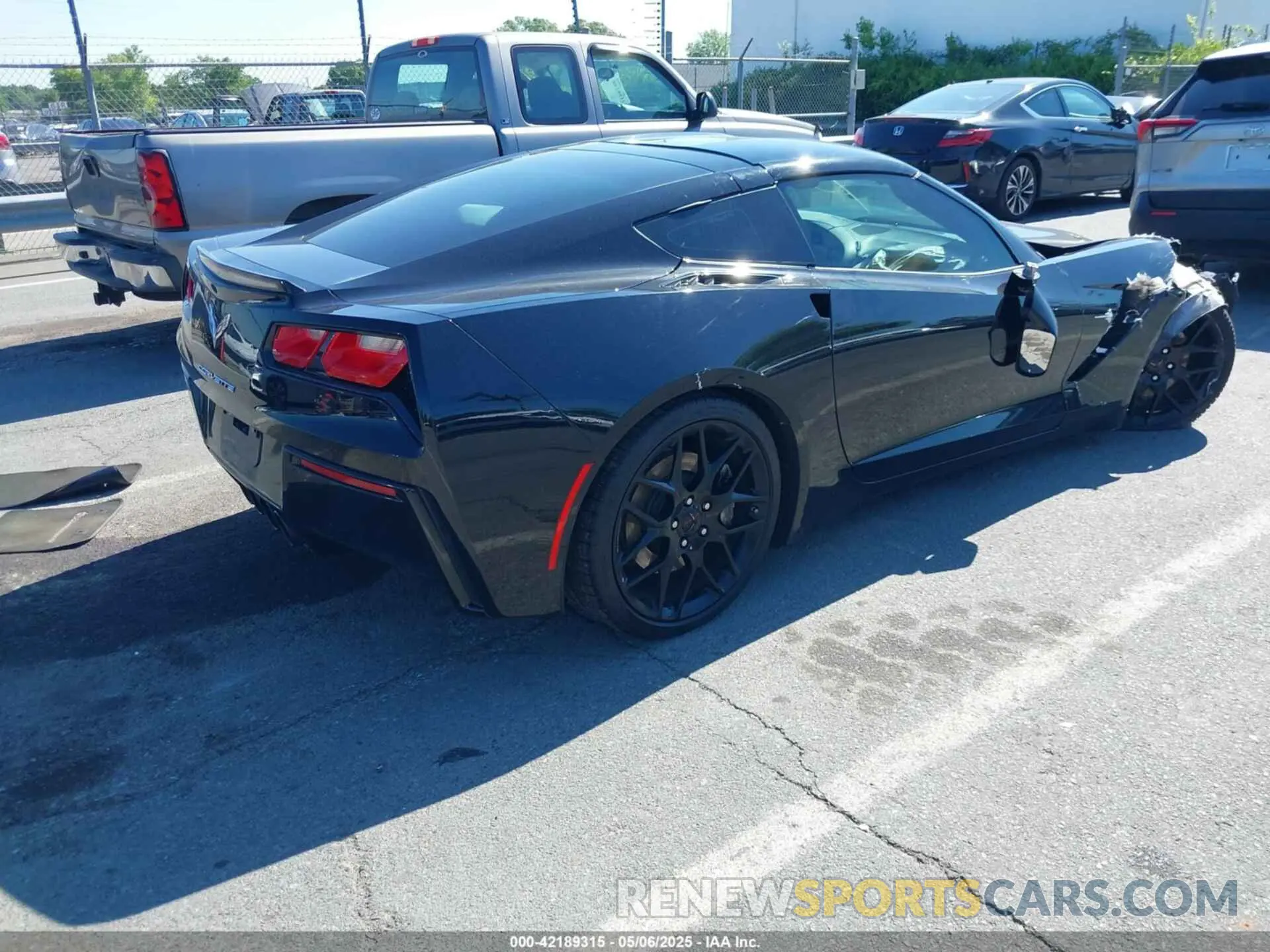 4 fotografías del automóvil dañado 1G1YB2D73K5118963 CHEVROLET CORVETTE 2019