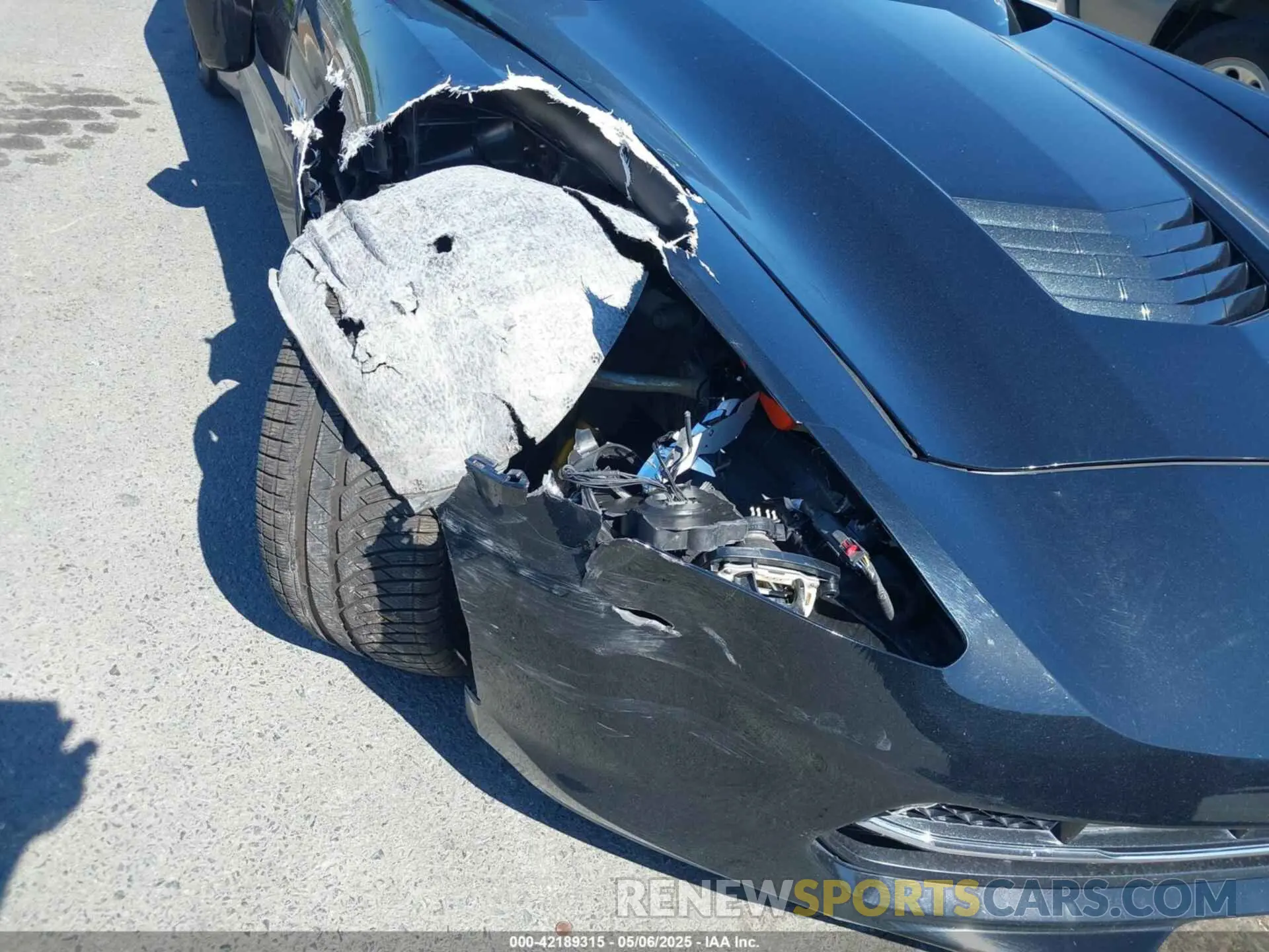 6 fotografías del automóvil dañado 1G1YB2D73K5118963 CHEVROLET CORVETTE 2019
