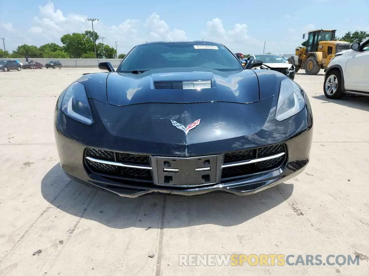 5 fotografías del automóvil dañado 1G1YB2D75K5103509 CHEVROLET CORVETTE 2019