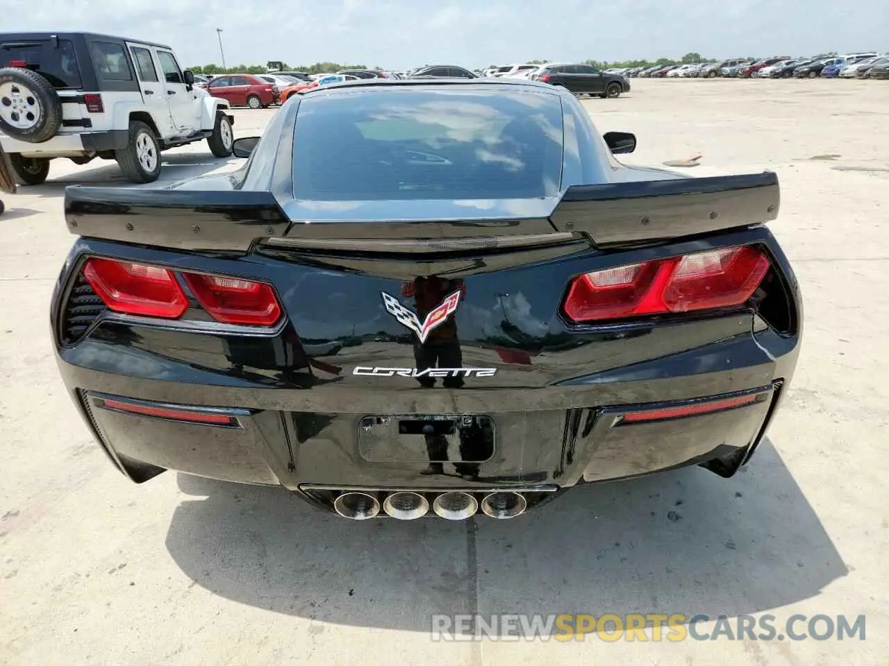 6 fotografías del automóvil dañado 1G1YB2D75K5103509 CHEVROLET CORVETTE 2019