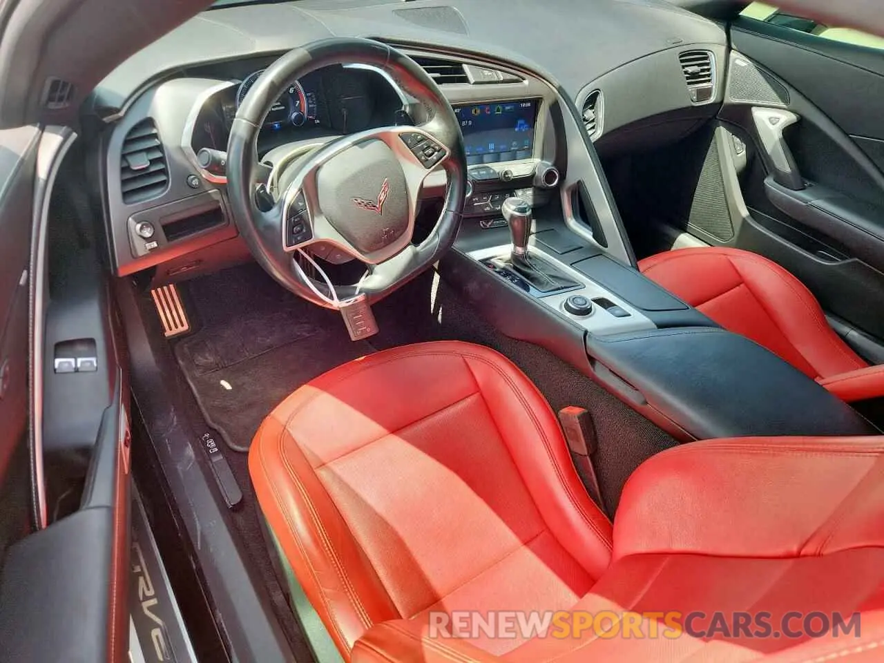 8 fotografías del automóvil dañado 1G1YB2D75K5103509 CHEVROLET CORVETTE 2019