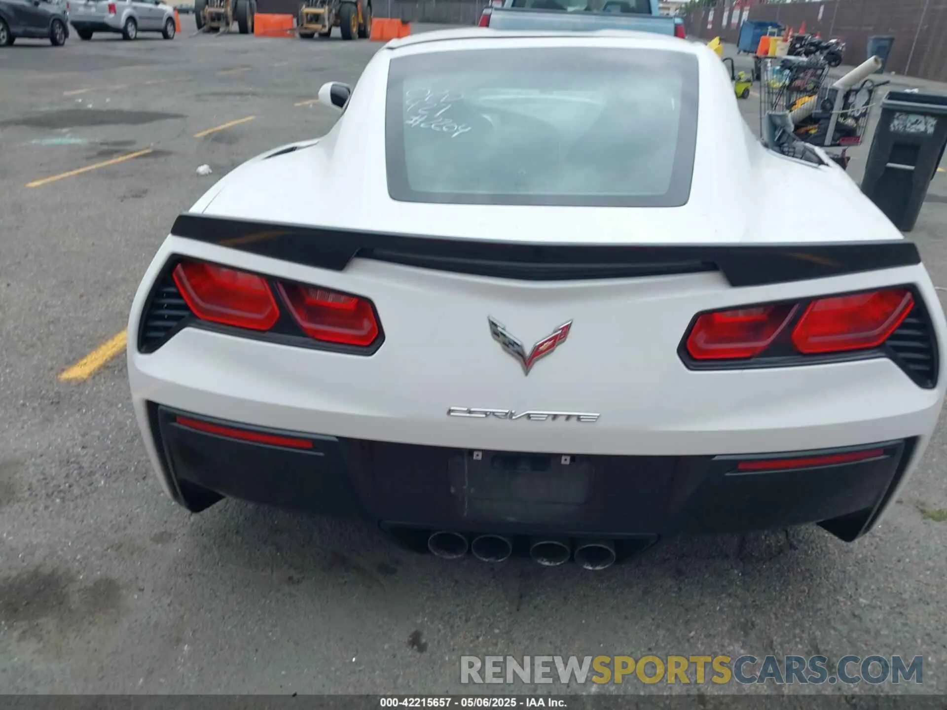 16 fotografías del automóvil dañado 1G1YB2D76K5112204 CHEVROLET CORVETTE 2019