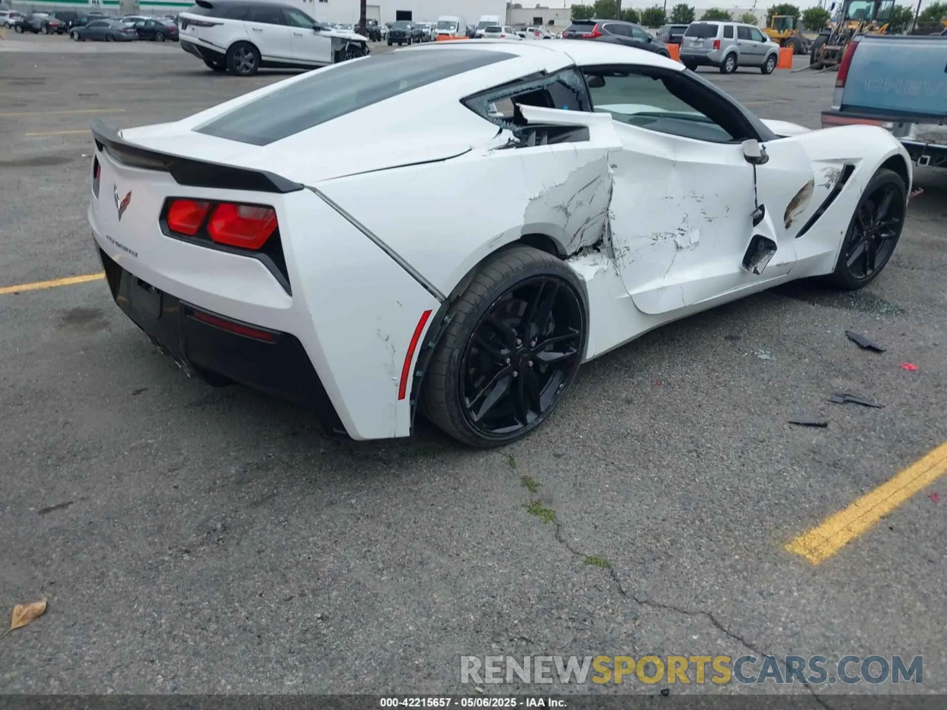 4 fotografías del automóvil dañado 1G1YB2D76K5112204 CHEVROLET CORVETTE 2019